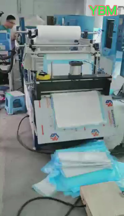 Semi-automatic nursing mat equipment
