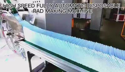 Automatic High Speed Nursing Mat Production Line